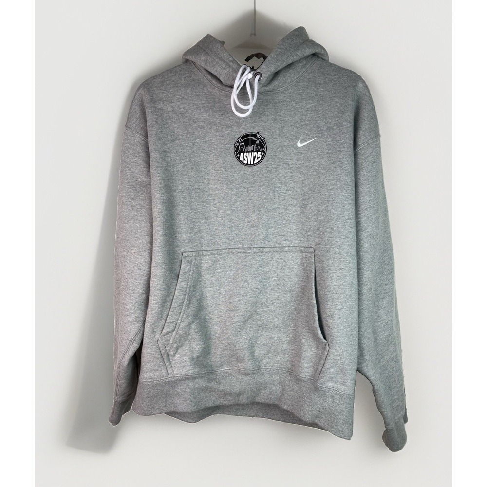 Nike Men's M Gray Heavyweight ASW 2025 San Francisco Pullover Hoodie Sweatshirt